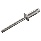 Standard blind rivet countersunk head stainless steel A2 - stainless steel A2